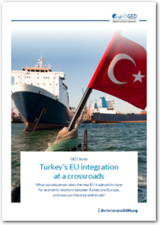 Cover Turkey's EU integration at a crossroads