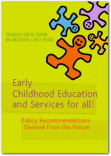 Cover Early Childhood Education and Services for All! Policy Recommendations