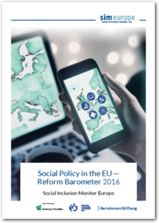 Cover Social Policy in the EU – Reform Barometer 2016