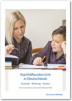 Cover Nachhilfeunterricht in Deutschland