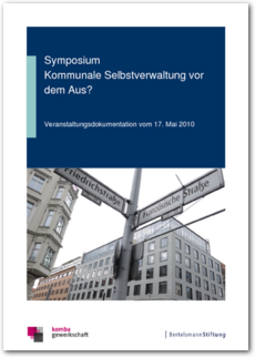 Cover Symposium Kommunale Selbstverwaltung                                                                   