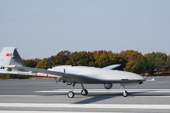 drone on runway
