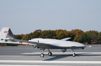 drone on runway