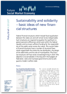Cover Policy Brief #2012/07: <br/>Sustainability and solidarity – basic ideas of new financial structures