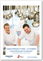 Cover L’apprendistato in Italia – un modello conveniente per le imprese?