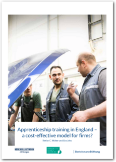 Cover Apprenticeship training in England - a cost-effective model in firms?