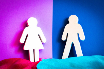 Symbol Frau und Symbol Mann