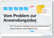 Cover Vom Problem zur Anwendungsidee