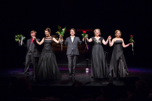 V.l.n.r: Manuel Lange, Monika Rydzkowski Sebastian Seitz Annika Schlicht Elsa Dreisig © Jan Voth