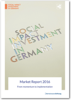 Cover Social Impact Investment in Germany - Market Report 2016