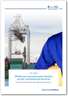 Cover Effekte des internationalen Handels auf das verarbeitende Gewerbe