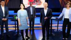 Polittalk aus der Hauptstadt - Wer schafft´s ins Kanzleramt(© rbb/Oliver Ziebe)