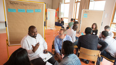 Bürgerdialog , Bertelsmannstiftung,  BAJ Bielefeld 13.5.2015(© Veit Mette)