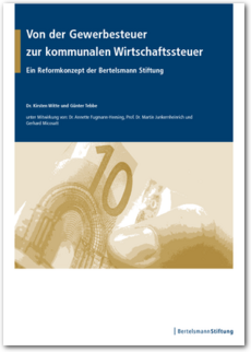 Cover Von der Gewerbesteür zur kommunalen Wirtschaftssteür                                                 