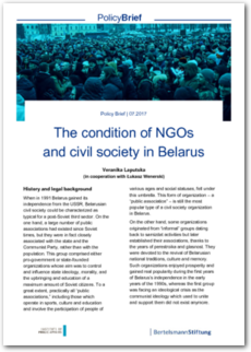 Cover NGOs and civil society in Belarus