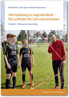 Cover Wertebildung im Jugendfußball – Ein Leitfaden für Lehrreferent:innen