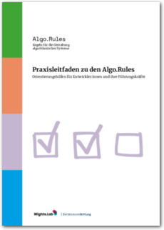 Cover Praxisleitfaden zu den Algo.Rules