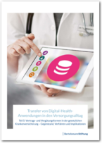 Cover Transfer von Digital-Health- Anwendungen in den Versorgungsalltag (Teil 5)