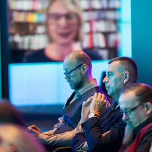 Impressionen von der Buchvorstellung "Anders wird gut". Blick ins Publikum.