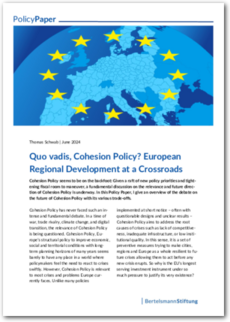 Cover Quo vadis, Cohesion Policy? European Regional Development at a Crossroads