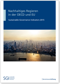 Cover Nachhaltiges Regieren in der OECD und EU