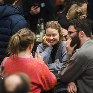 angeregte Diskussion nach dem Panel