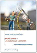 Cover Zukunft Quartier - Lebensräume zum Älterwerden, Band 3