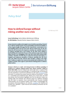 Cover How to defend Europe without risking another euro crisis