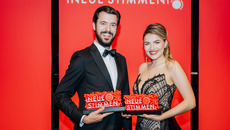 Die Sieger:innen des Internationalen Gesangswettbewerbs NEUE STIMMEN 2022, Francesca Pia Vitale und Carles Pachon. © Besim Mazhiqi