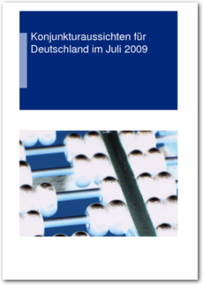 Cover Konjunkturaussichten für Deutschland im Juli 2009                                                     