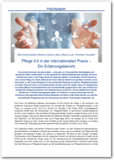 Cover Pflege 4.0 in der internationalen Praxis - Ein Erfahrungsbericht
