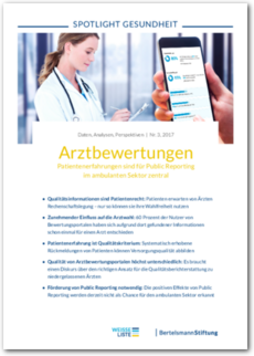 Cover SPOTLIGHT Gesundheit: Arztbewertungen