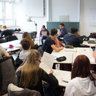 Schüler in der Klasse
