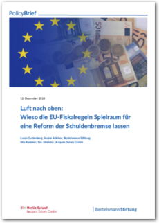 Cover Luft nach oben: Wieso die EU-Fiskalregeln Spielraum für eine Reform der Schuldenbremse lassen