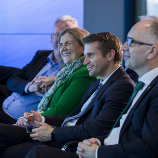 Participants of the Event "Off course or on track? The EU amidst major economic challenges - Discussion on 16.03.2023 with Paschal Donohoe, Paschal Donohoe, Irish Minister and President of the Eurogroup