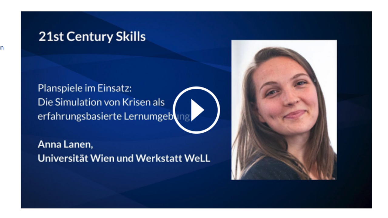 21st Century Skills - Anna Lanen zu Planspielen im Unterricht am Beispiel des World Peace Games