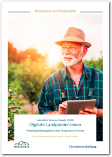 Cover Digitale Landpionier:innen – Politikempfehlungen für eine „Progressive Provinz