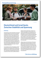 Cover Deutschland und Israel heute. Zwischen Stabilität und Spannung