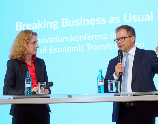 Daniela Schwarzer und Carsten Schneider
