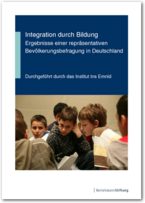 Cover Integration durch Bildung Bevölkerungsbefragung                                                       