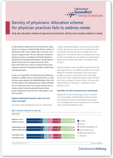 Cover Factsheet: Density of physicians 07/2014
