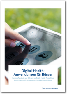 Cover Digital-Health-Anwendungen für Bürger