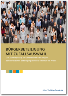 Cover Bürgerbeteiligung mit Zufallsauswahl
