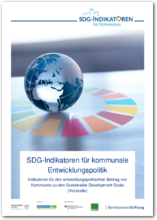 Cover SDG-Indikatoren für kommunale Entwicklungspolitik - Vorstudie