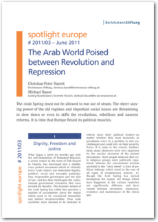 Cover spotlight europe 03/2011: The Arab World Poised between Revolution and Repression