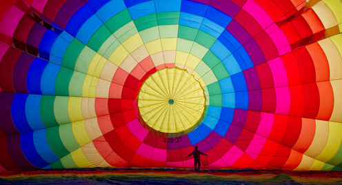 Heißluftballon