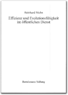 Cover Effizienz und Evolutionsfähigkeit im öffentlichen Dienst