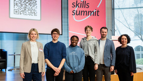 6 Teilnehmer vom future skills summit