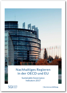 Cover Nachhaltiges Regieren in der OECD und EU (2017)