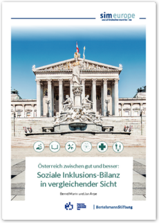 Cover Österreich zwischen gut und besser: Soziale Inklusions-Bilanz in vergleichender Sicht
